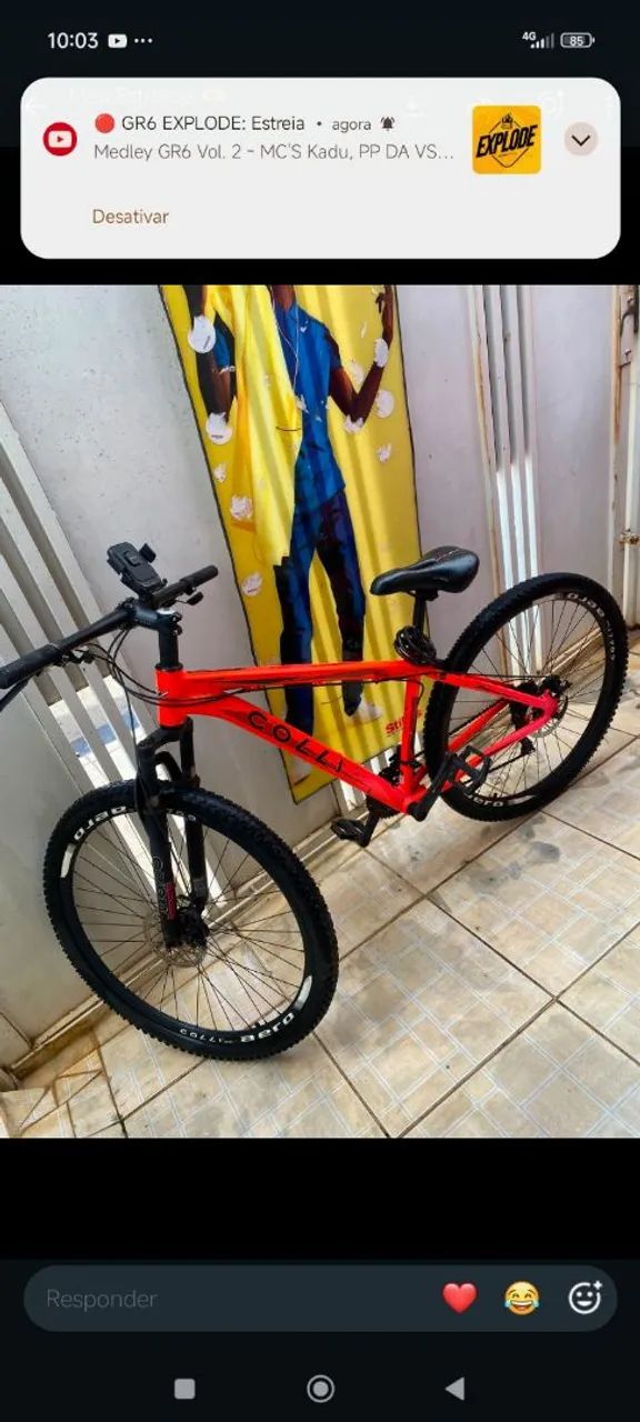 Bike aro 29 em boas condições.