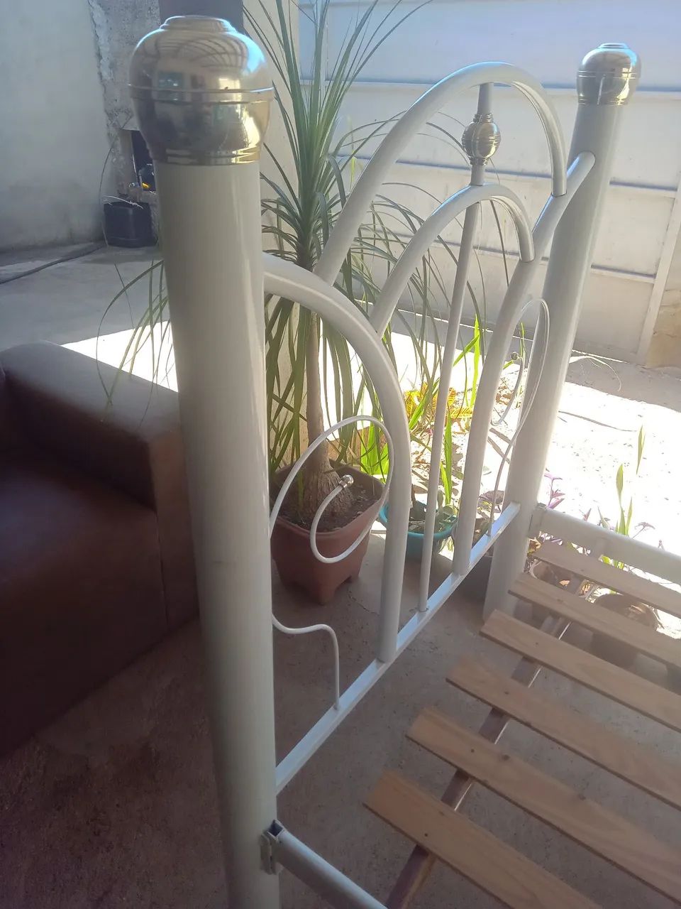 Cama de ferro de solteiro - Foto 4