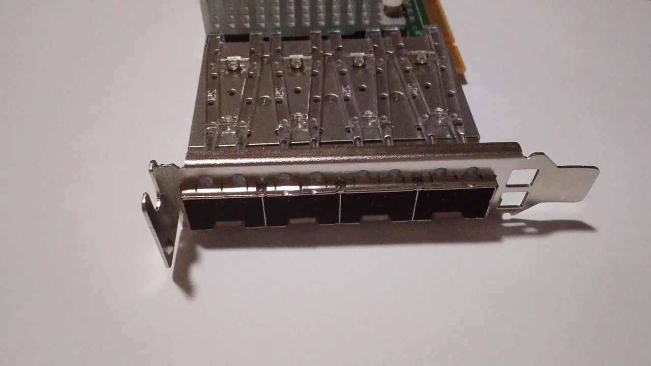Placa de rede Supermicro 4X SFP+10 GB - Foto 2