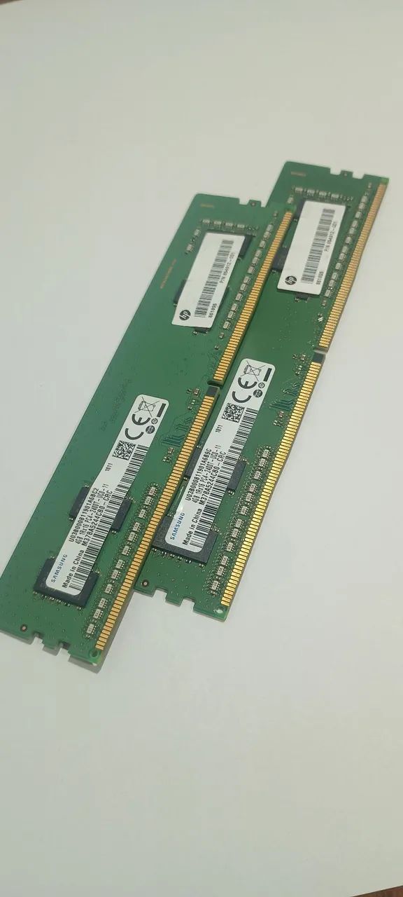 KIT 8GB DDR4 SAMSUNG ORIGINAL | 2x4GB 2400MHz - TESTADO E