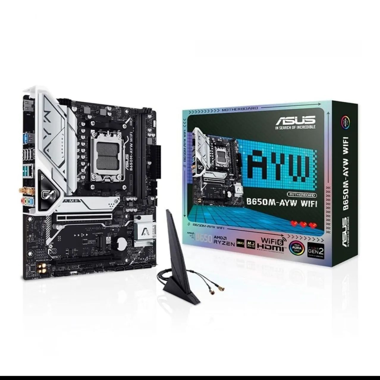 Placa Mãe AM5 ASUS B650 AYW WIFI