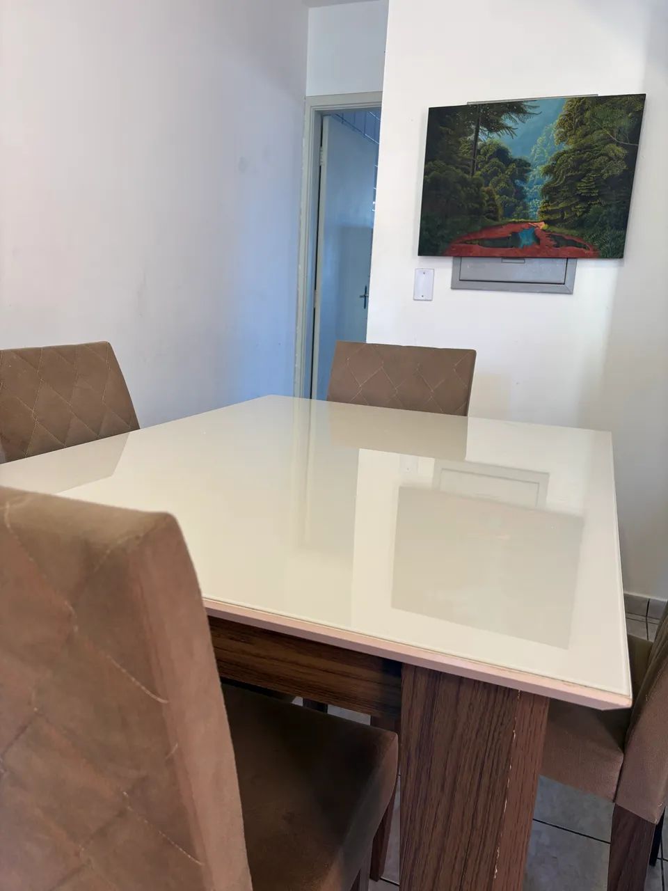 Jogo de mesa e cadeira  - Foto 2