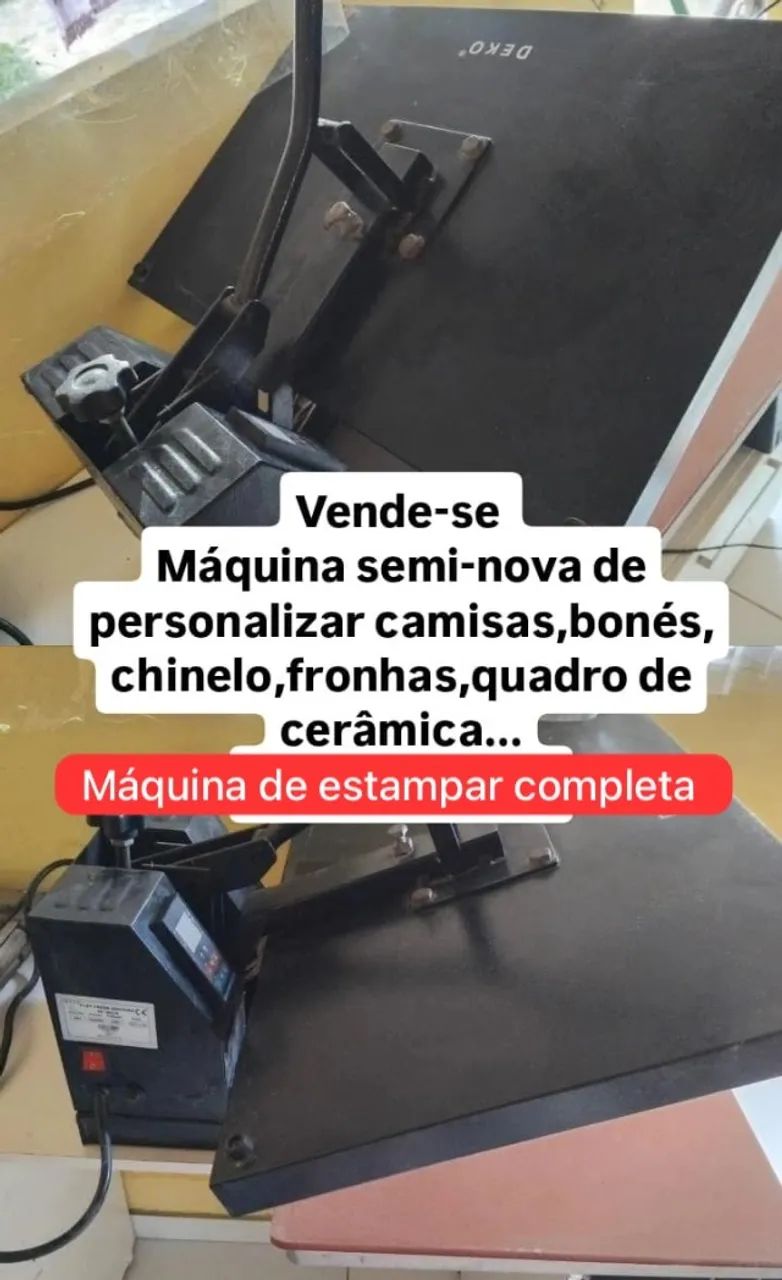 Máquina de estampar 60x40