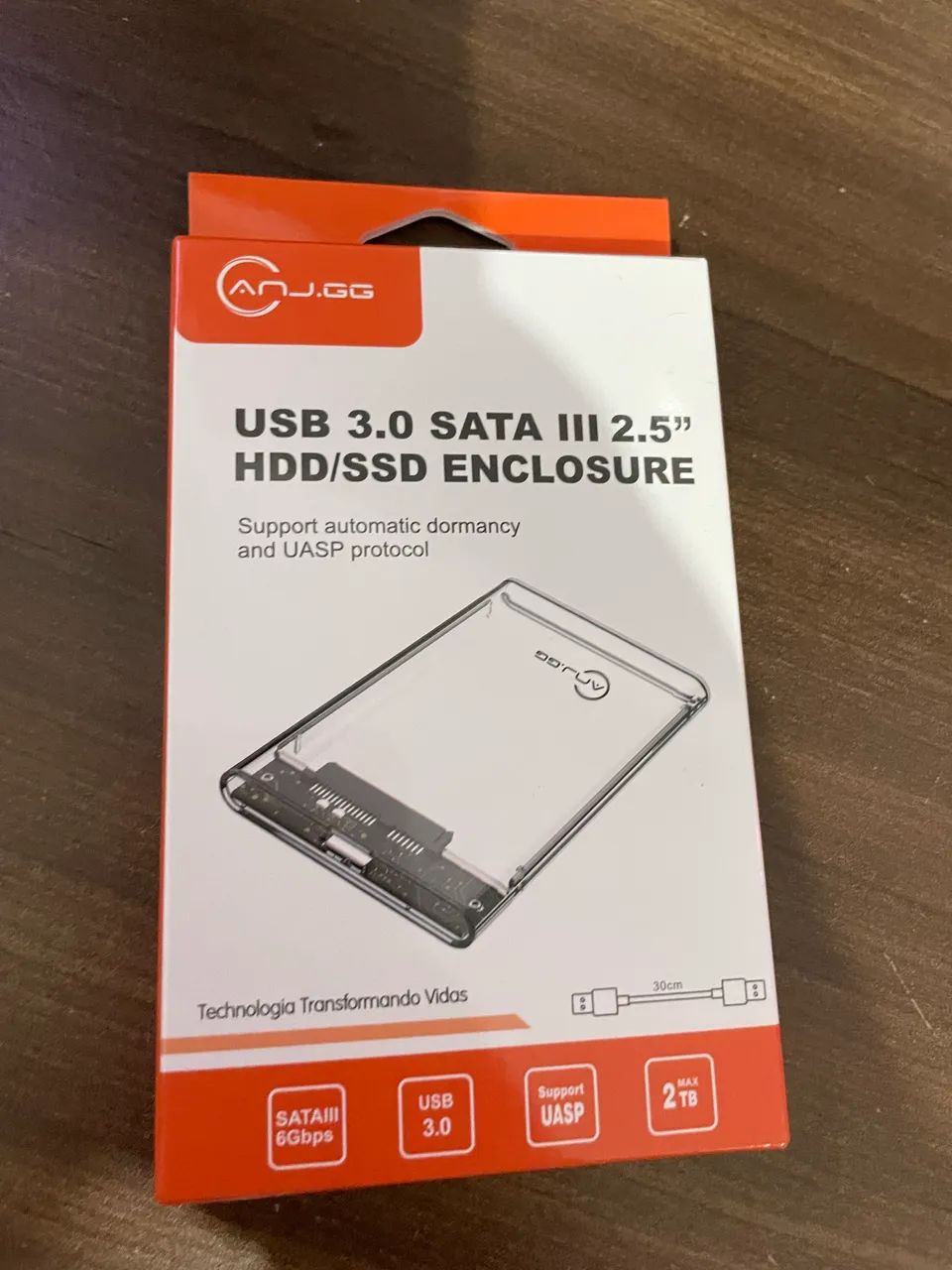 Case USB 3.0 para HD de Notebook 2.5?