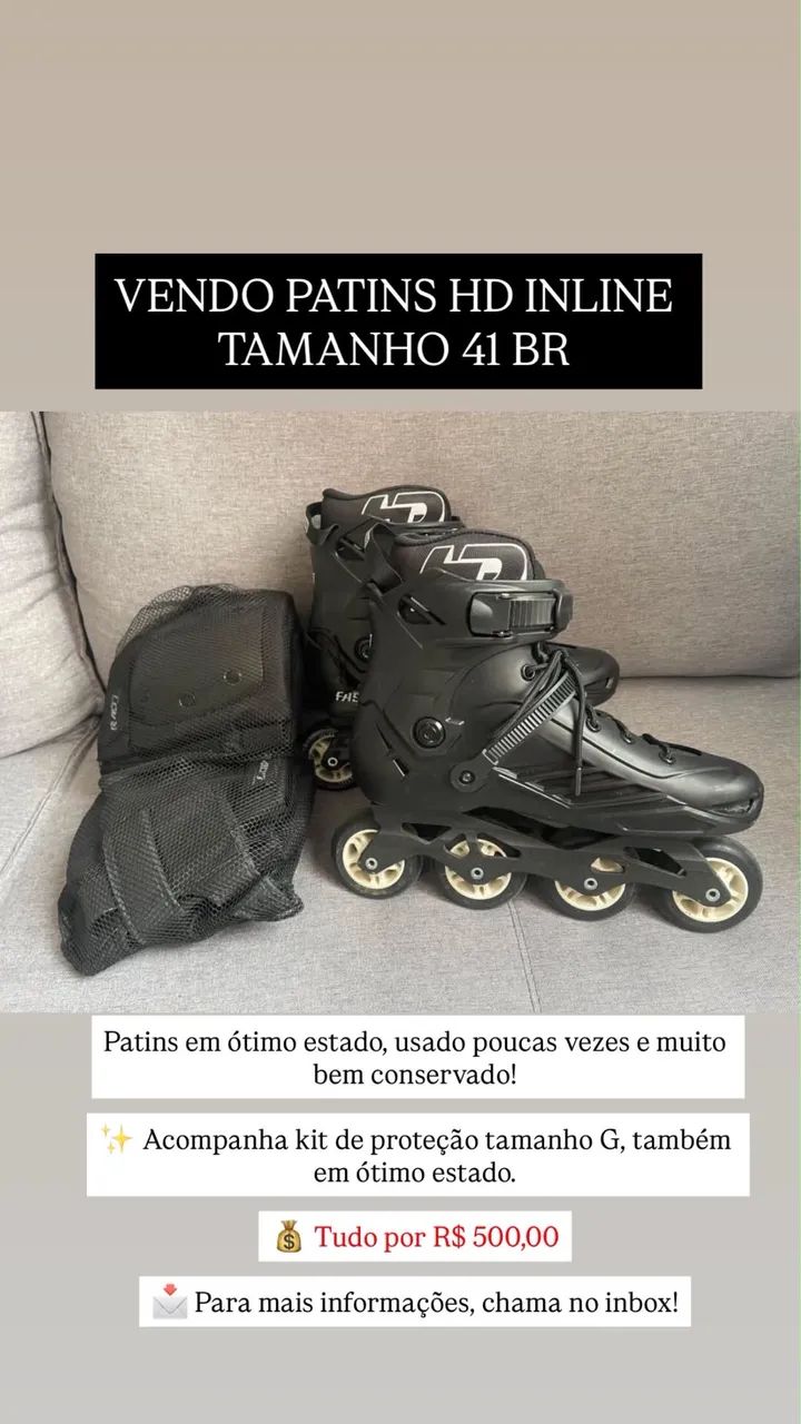 PATINS HD INLINE TM 41BR