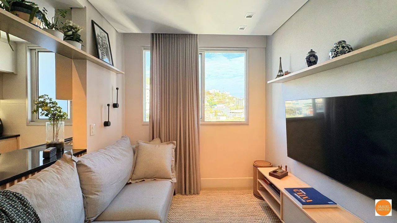 Apartamento com aproximadamente 47m² à venda  1 quarto e 2 vagas  Buritis. - Foto 3