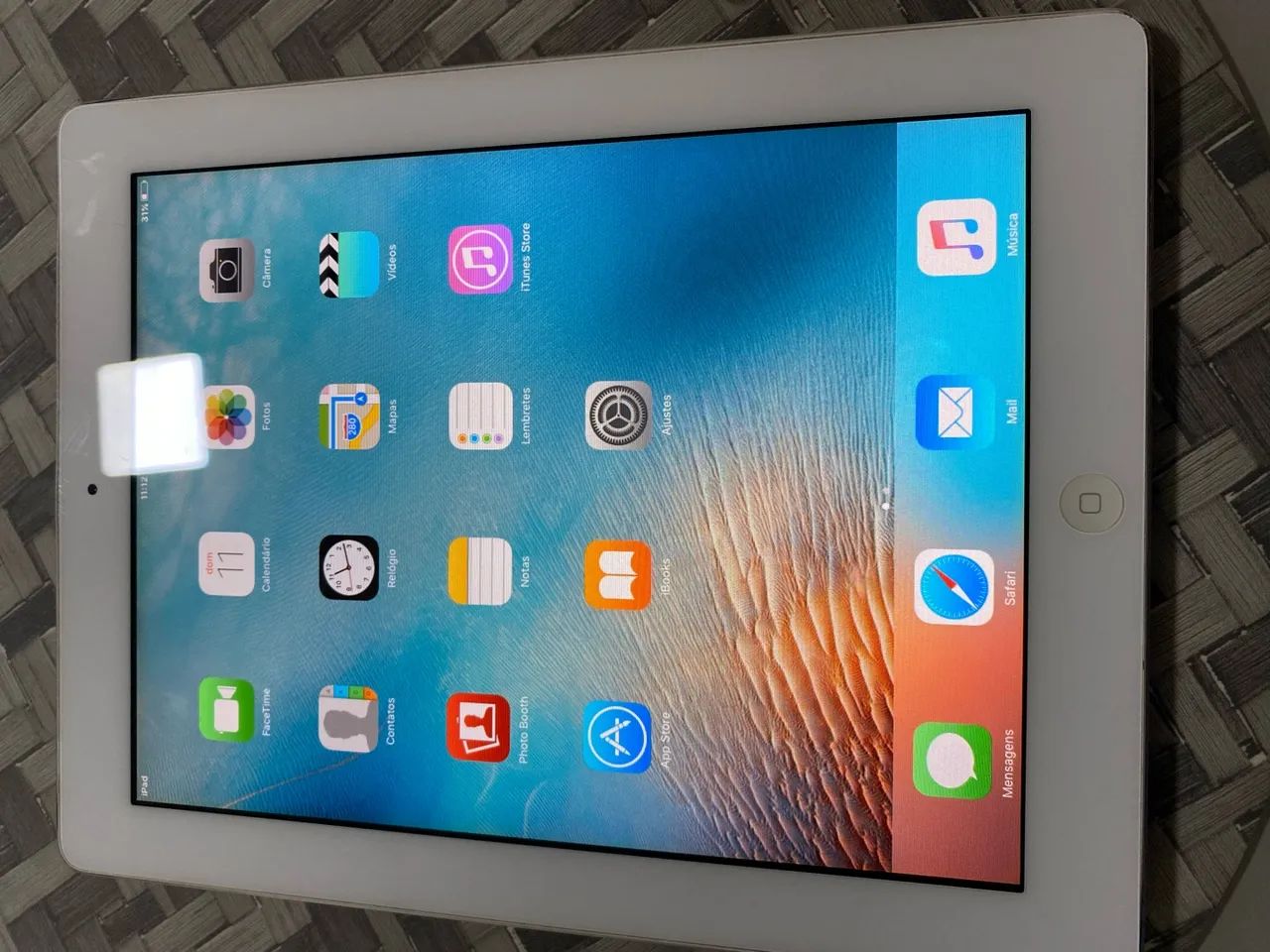 Apple iPad 2 Wi-Fi 16GB Branco em perfeito estado - Tablets e E