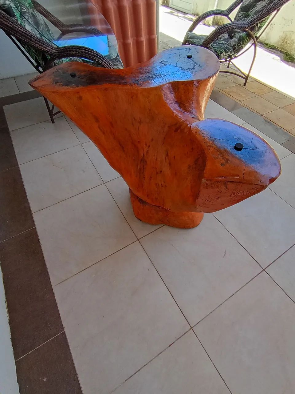 Base de mesa de jaqueira  - Foto 2