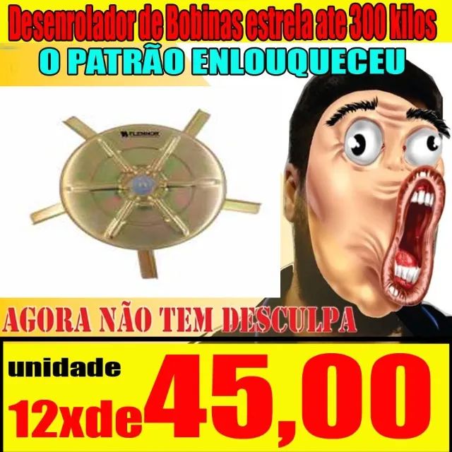 Desenrolador de Bobinas estrela ate 300 kilos    2200     d689 1