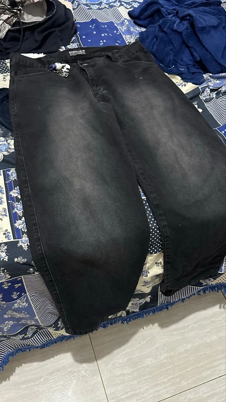 Calça baggy preta 140$ - Foto 2