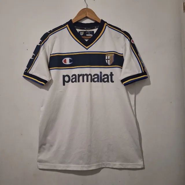 CAMISA PARMA EDIÇÃO RARA COM PACTH COMEMORETIVO DE 90 ANOS 1913-2003