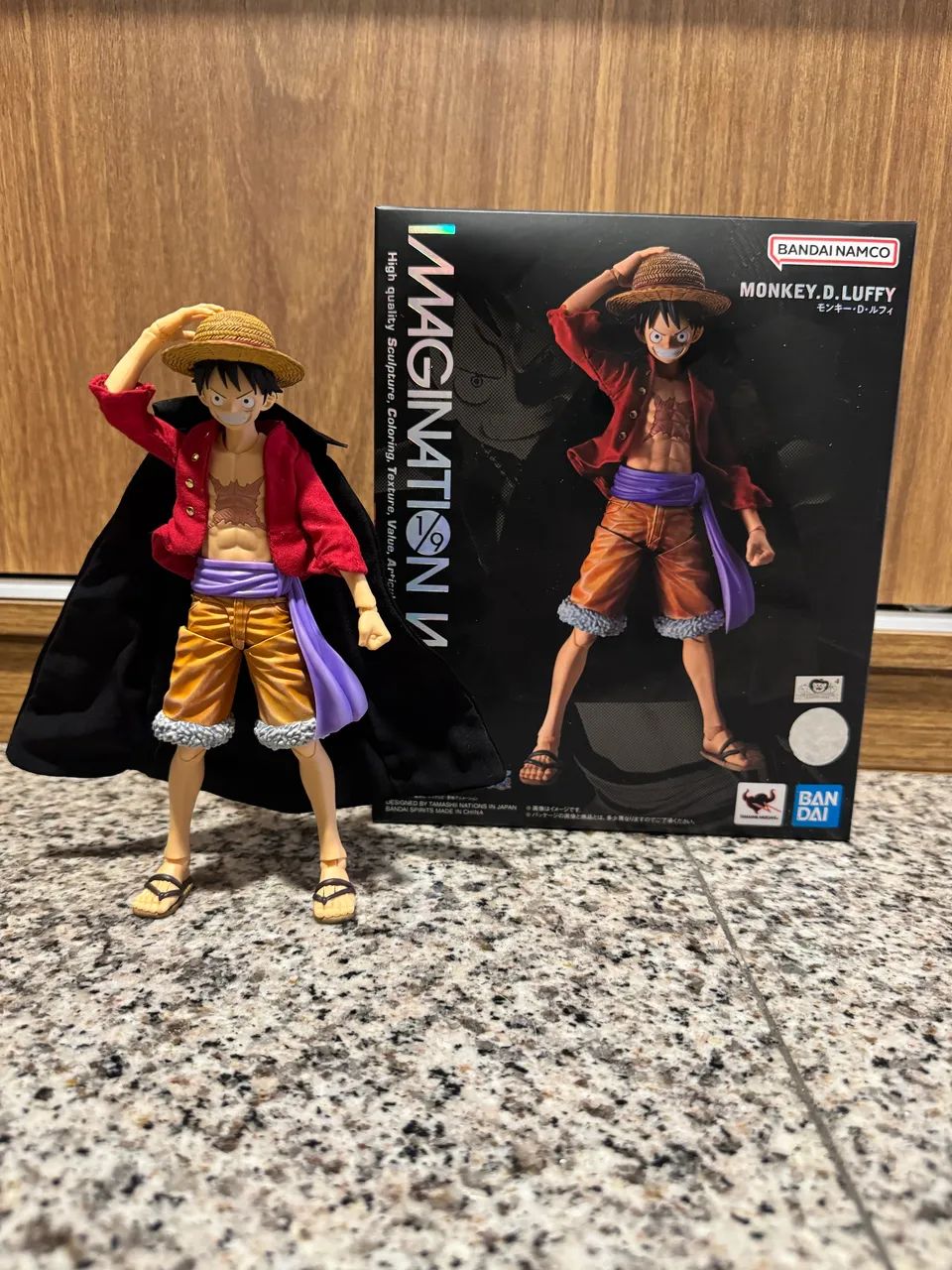 Luffy Imagination Works Bandai - action figure articulada