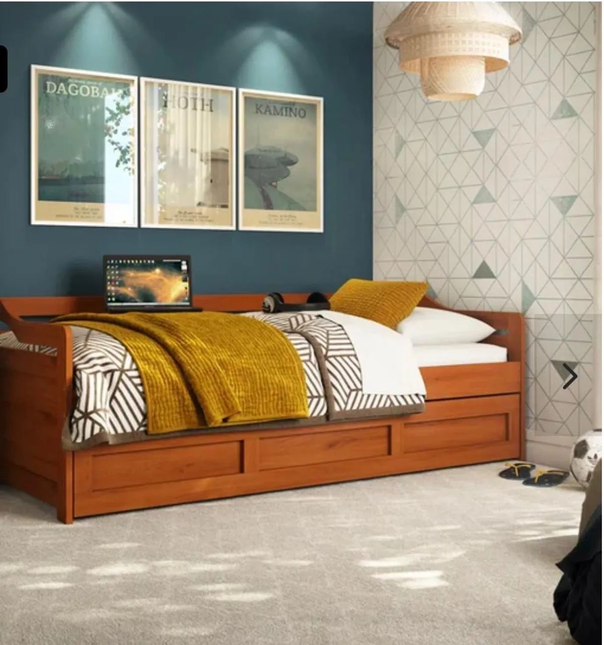 Vendo uma cama de solteiro 