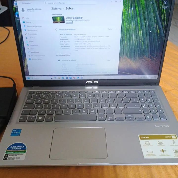 Notebook ASUS intel core i5 11th 8gb ram windows 11 SSD 250GB - Foto 3