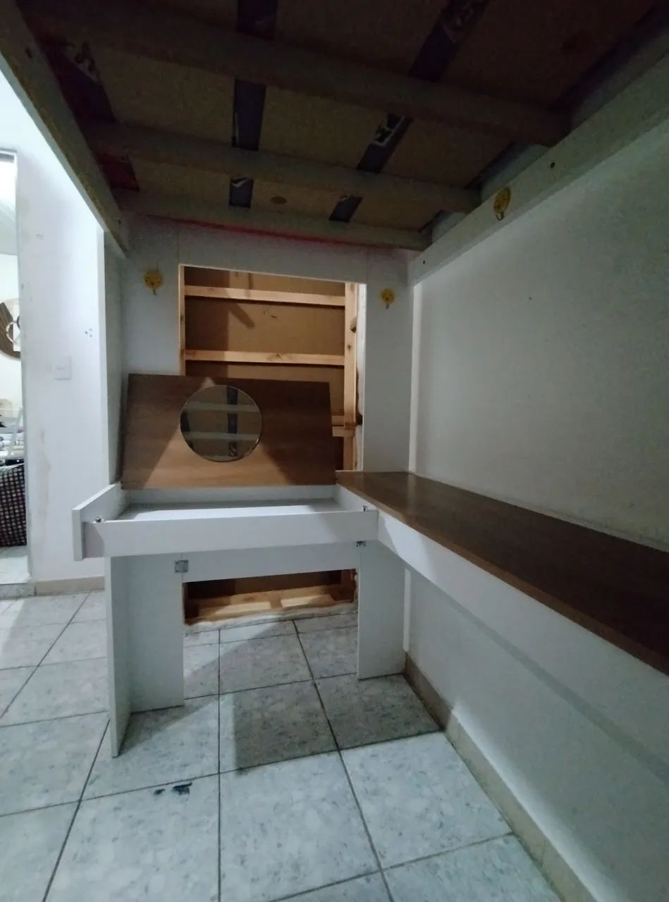 Cama alta com escrivaninha  - Foto 4