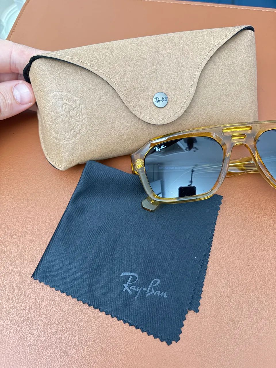 Óculos Ray Ban Corrigan Bio Based RB4397 - Foto 3