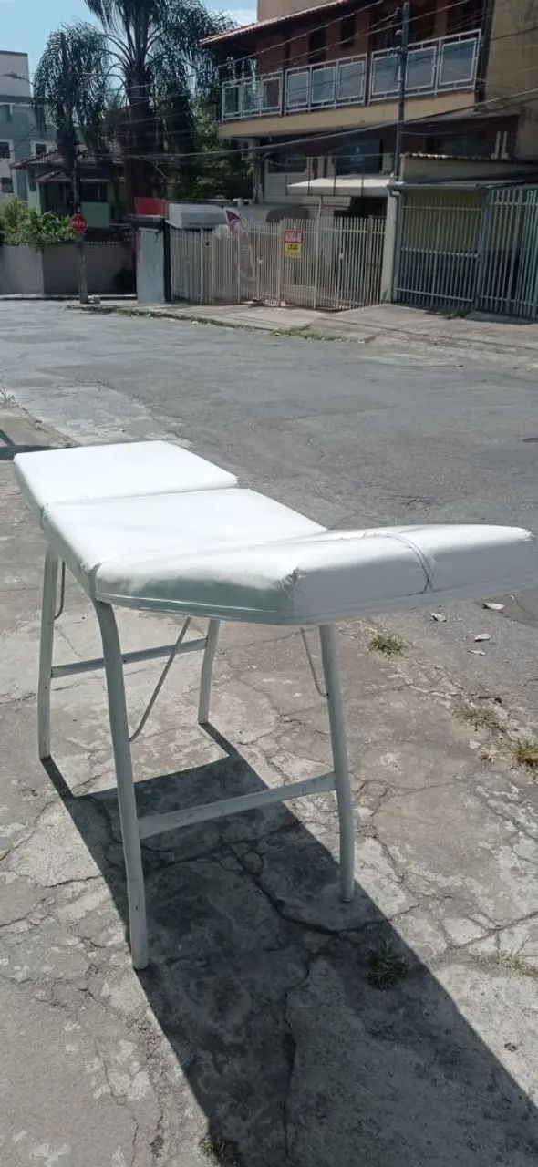 Maca branca dobrável 