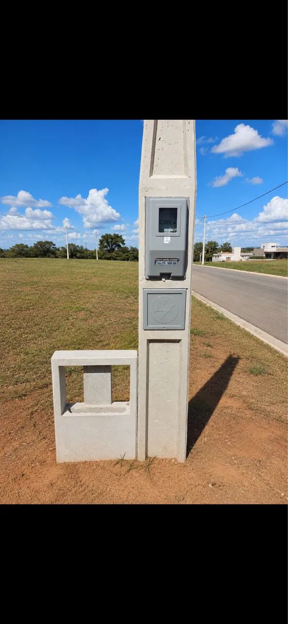 POSTE PADRÃO E ABRIGO PARA LIGAÇÃO DE ÁGUA  - Foto 5