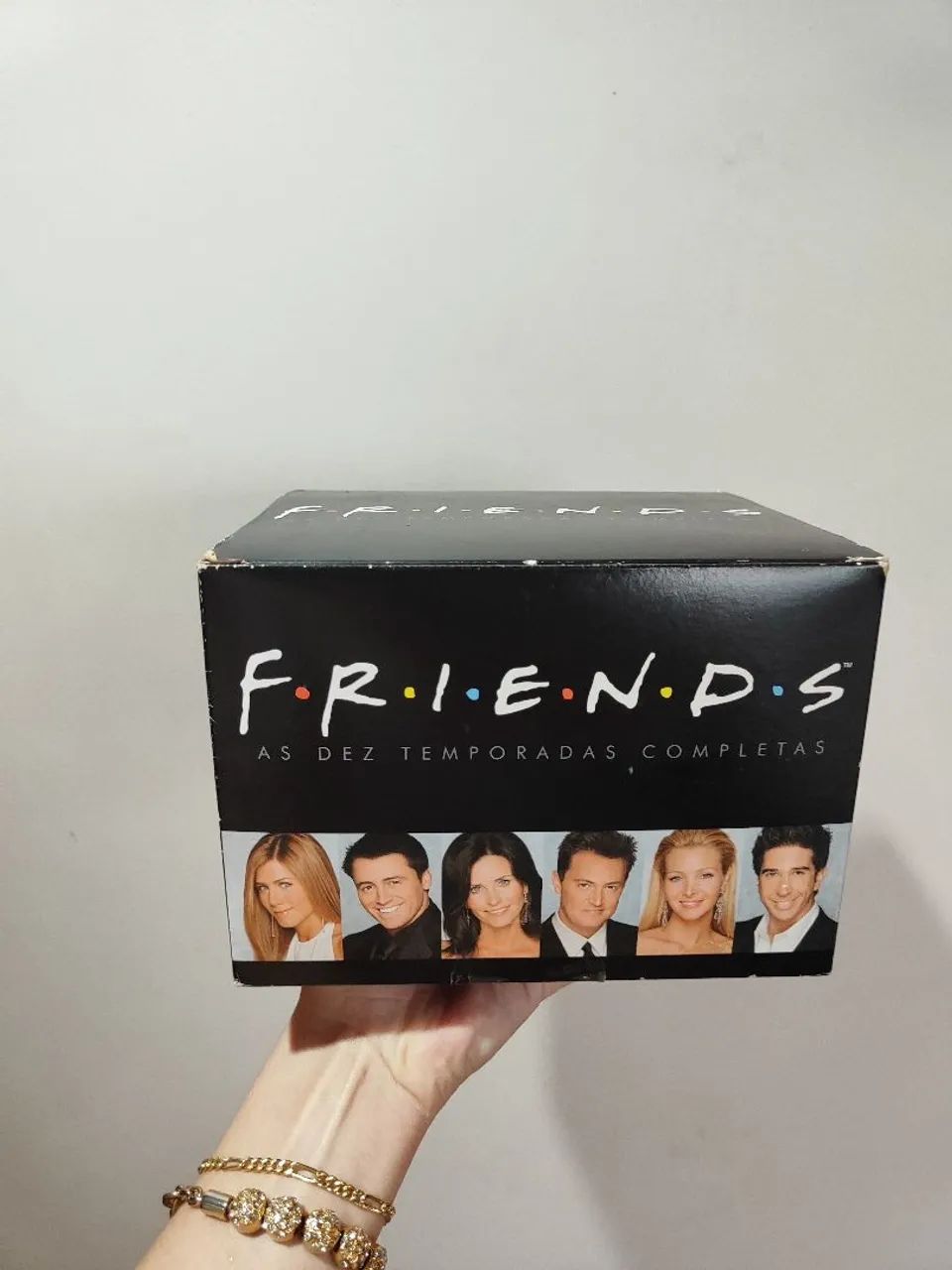 Caixa/box Preta Friends, 1a 10 temporadas completas (dvd