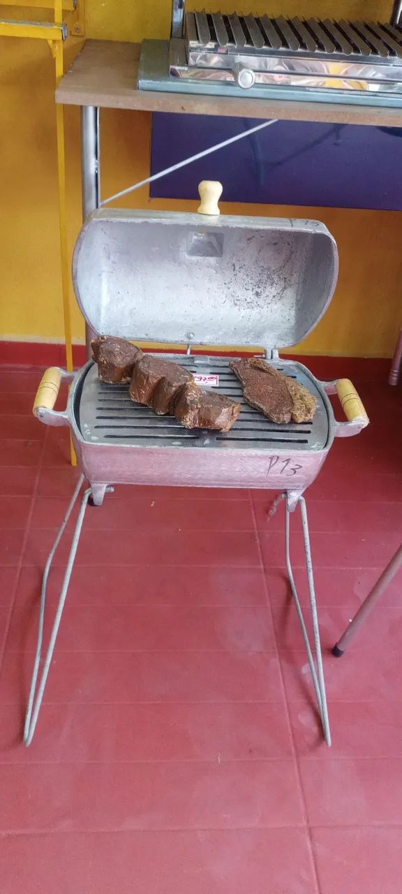 Churrasqueira de Bafo alumínio fundido  - Foto 3
