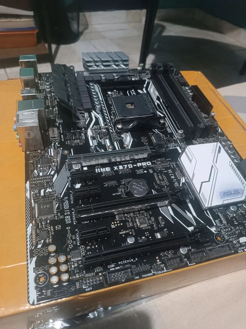 Asus prime x370 pro ( COM DEFEITO) - Foto 3