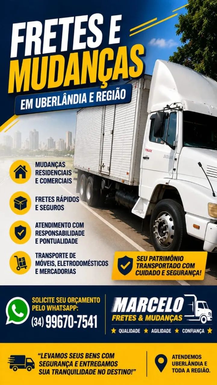 Frete e mudança 