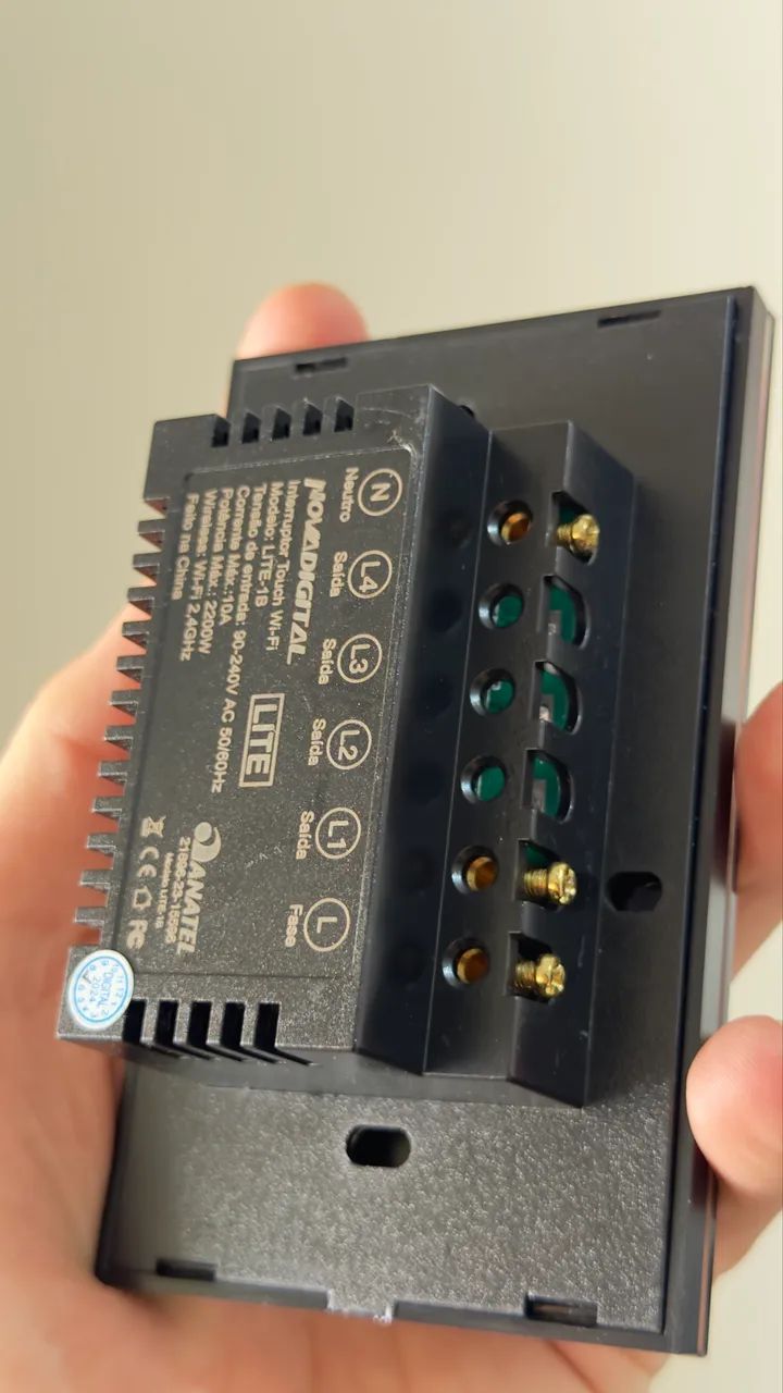 Kit Smart Home: Tomada + Interruptor Touch Wi-Fi Inteligente - Foto 5
