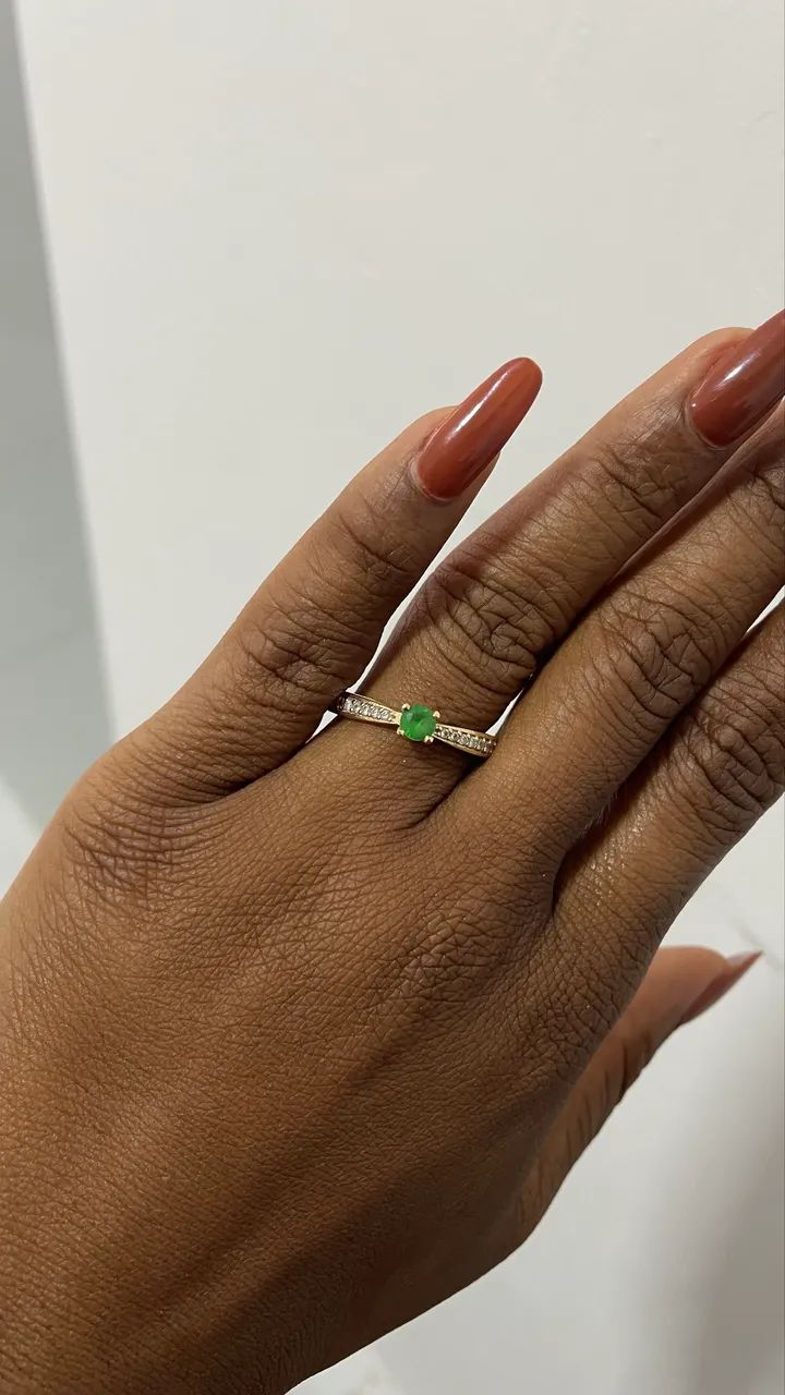 Anel em ouro 18k - Foto 2