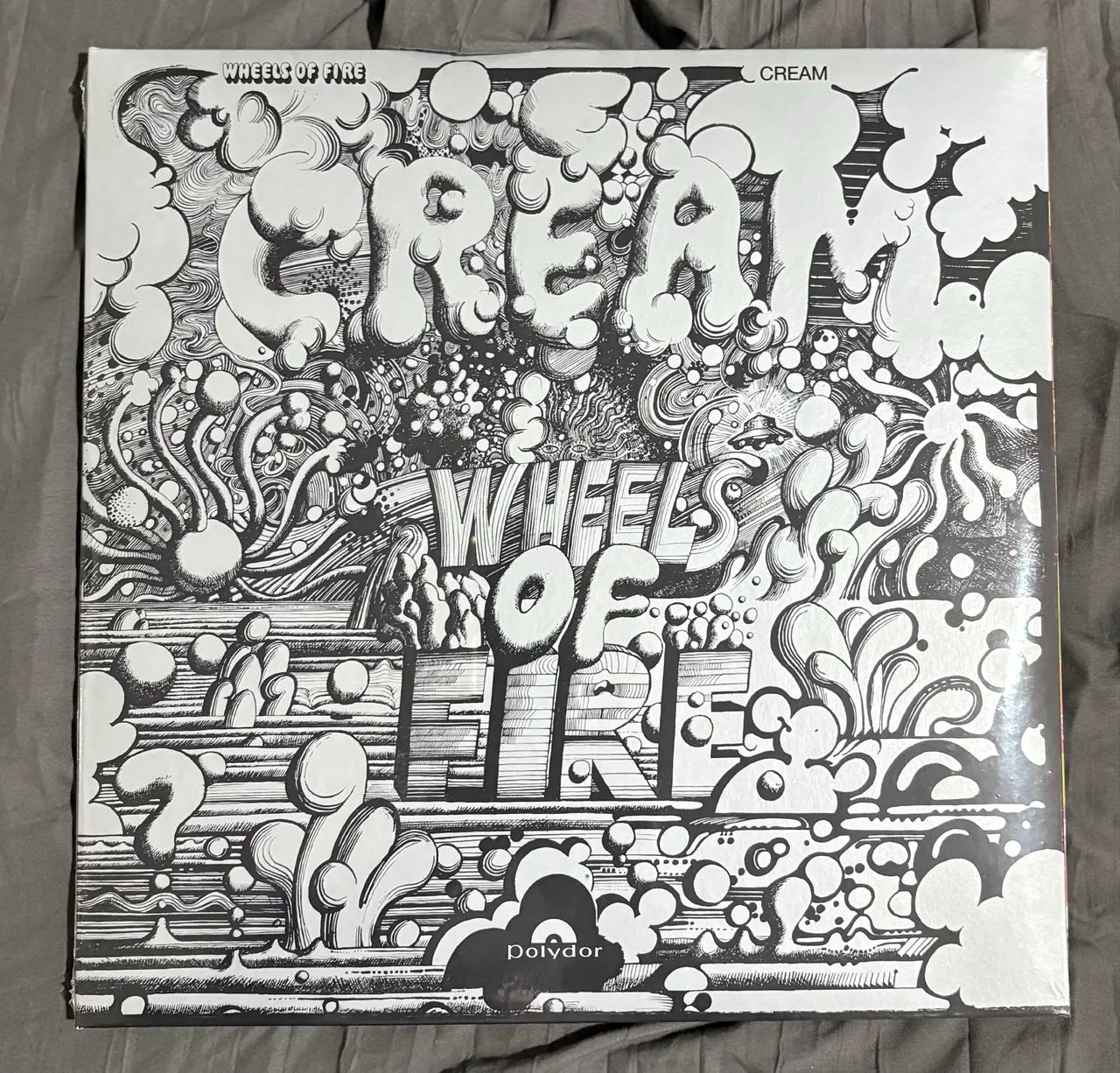 CREAM - WHEELS OF FIRE - VINIL
