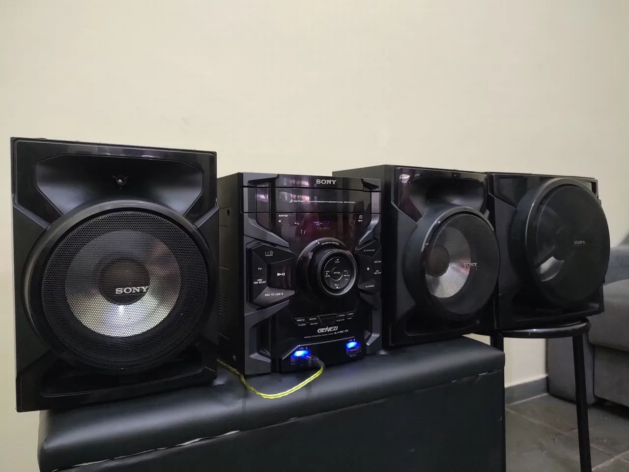 MICRO SYSTEM SONY GENEZI GTR 555 - Foto 4