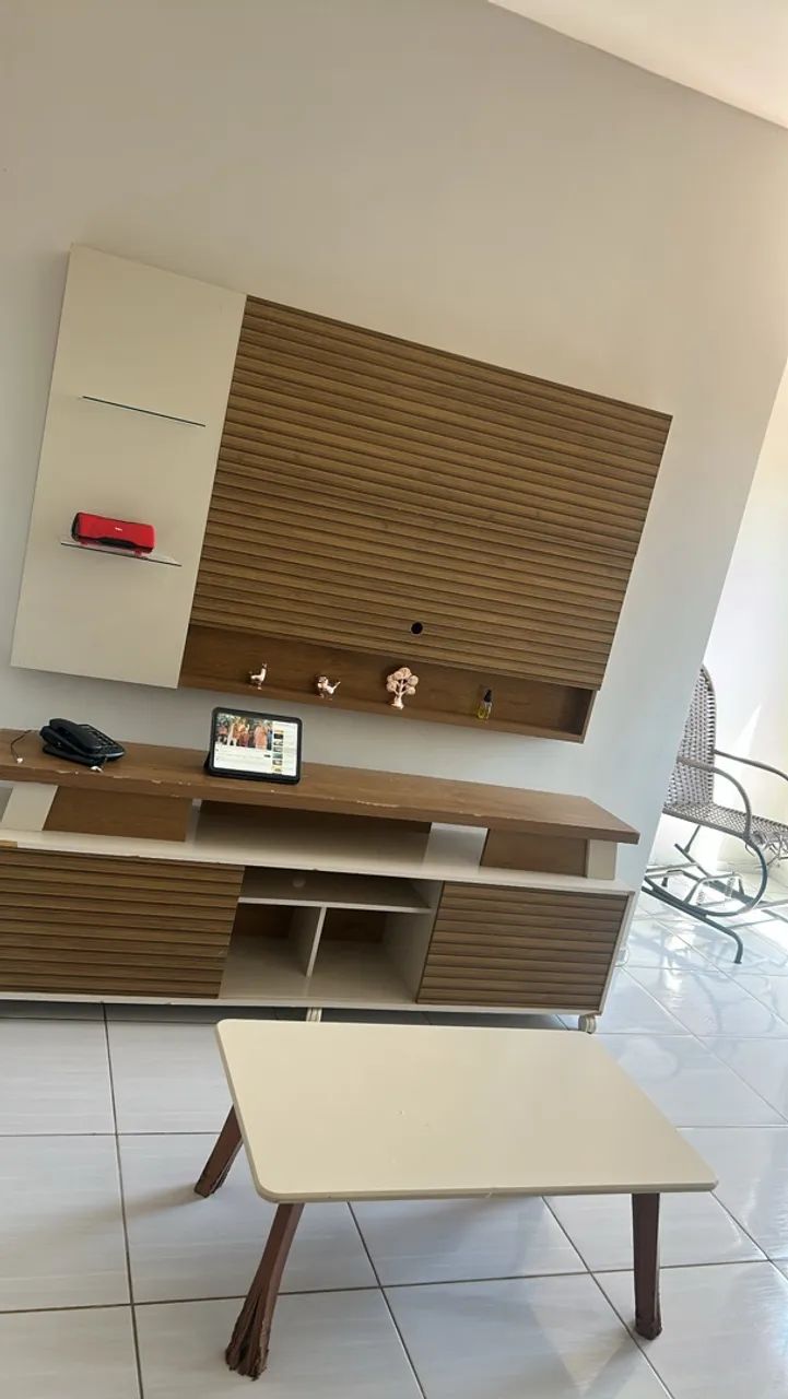 Vendo Painel com rack e centro 