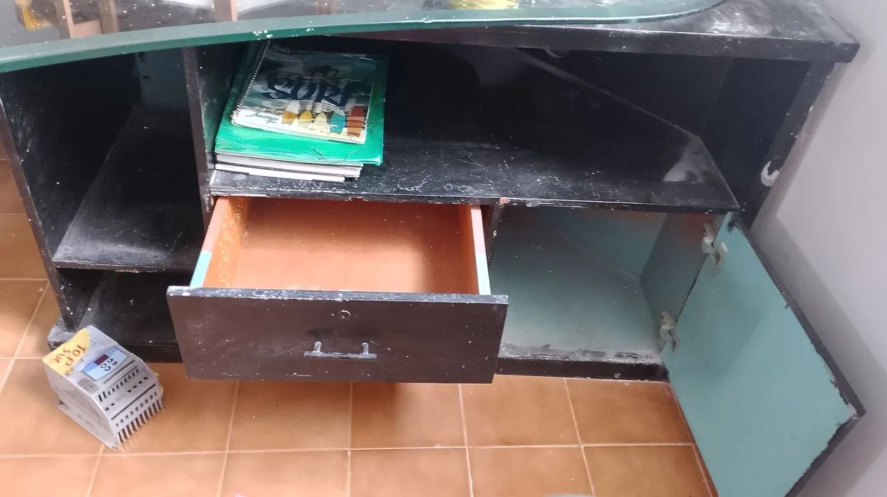 Mesa de escritório antiga  - Foto 2