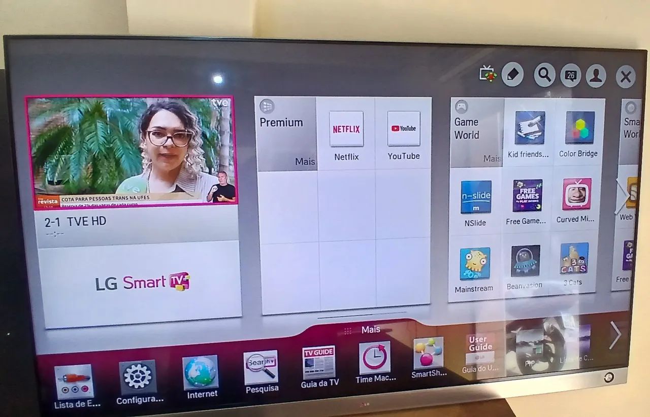 Smart tv lg 65 polegadas 4k - Foto 2