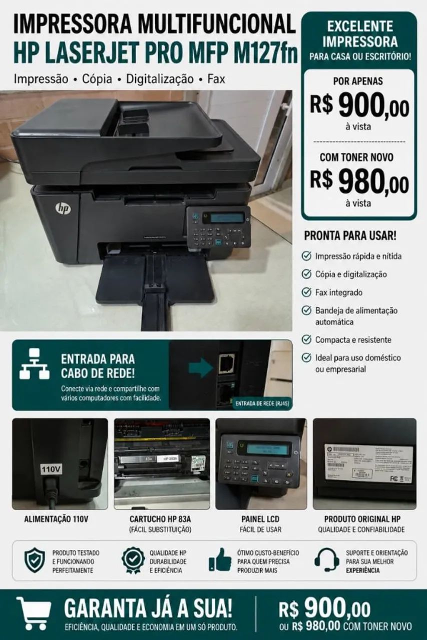 Multifuncional M127 HP