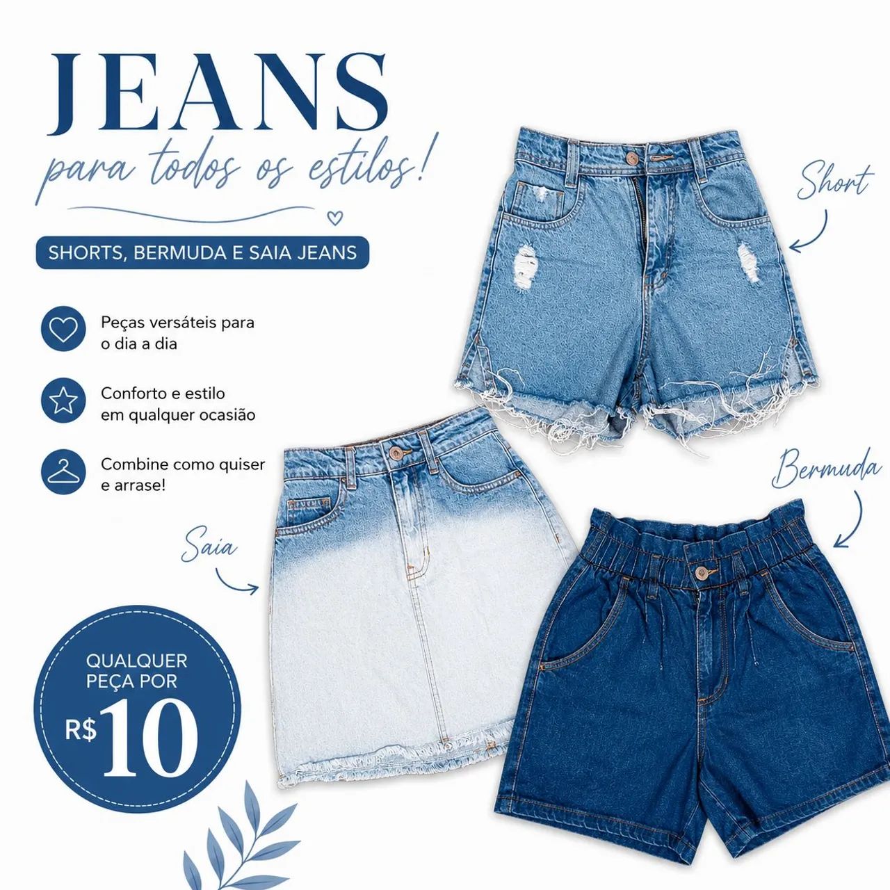 Roupas diversas 