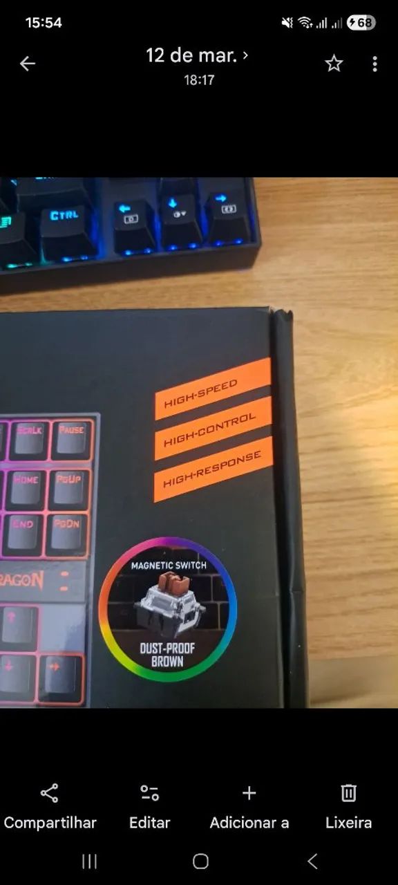 Teclado magnético redragon kurama pro - Foto 2