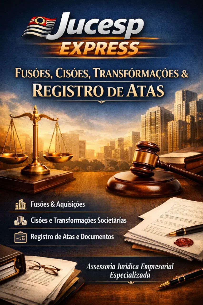Jucesp Express - Fusões, Cisões, Transformações e Registro de Atas