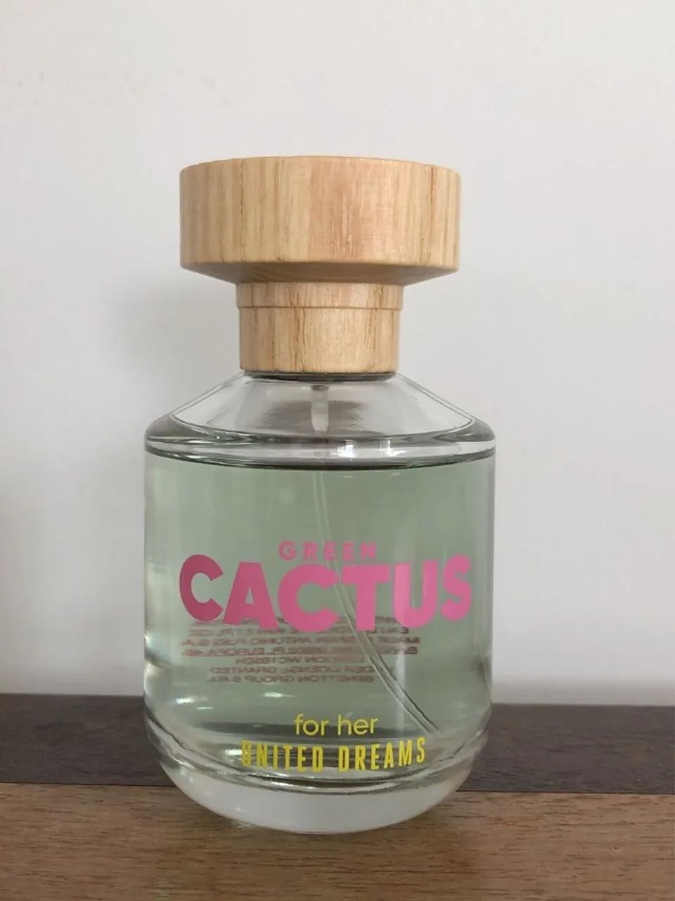 perfume benetton green cactus for her 80ml