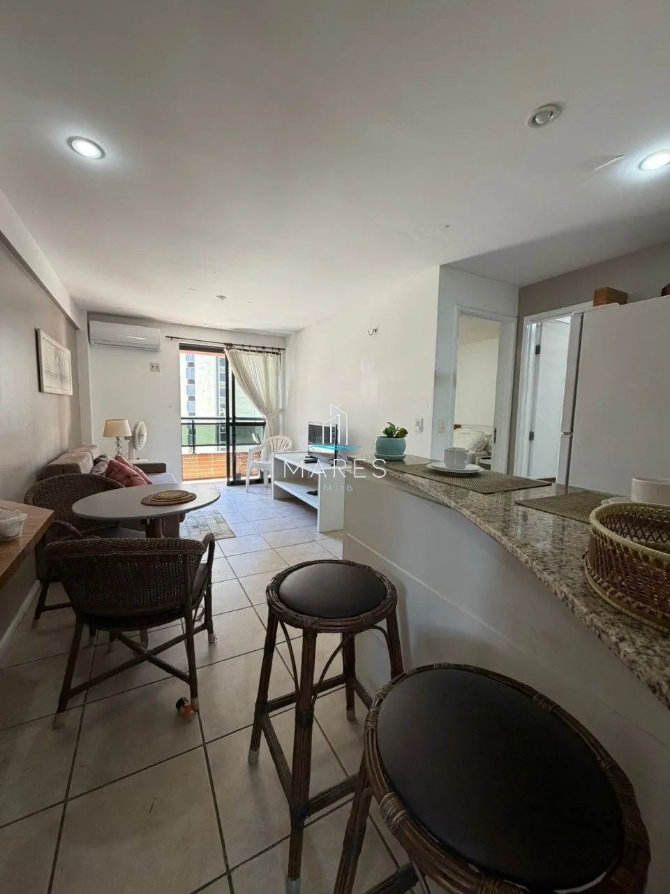 Apartamento mobiliado, Meireles, 01 quarto