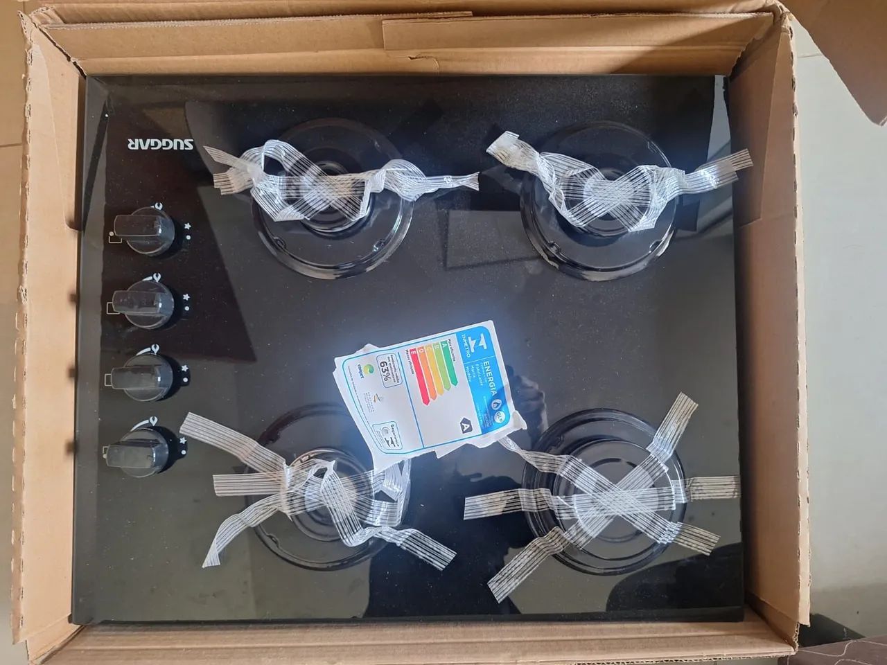 Vendo cooktop da marca suggar com 4 bocas nunca usado