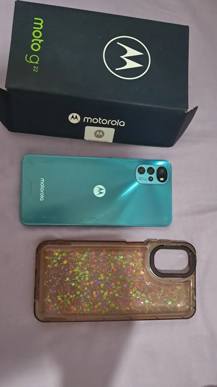 Celular moto G22 azul - Foto 2