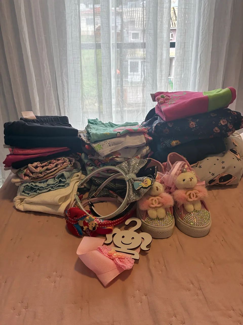 Combo de Roupas de menina 3-4 - Foto 2