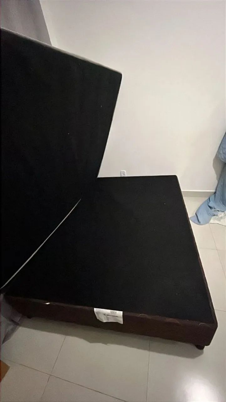 Vendo cama de casal box - Foto 2