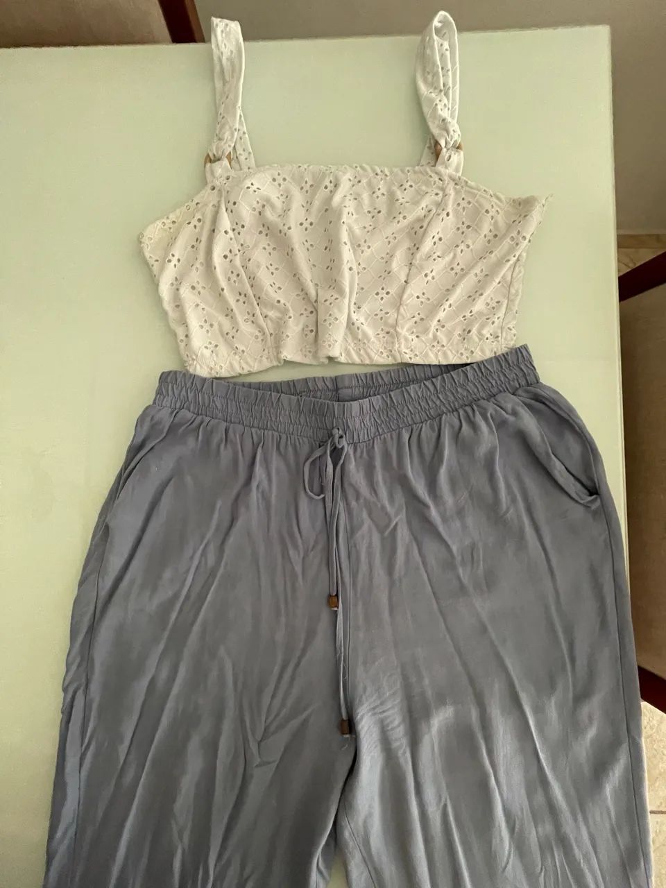 Conjunto calça + cropped  - Foto 3