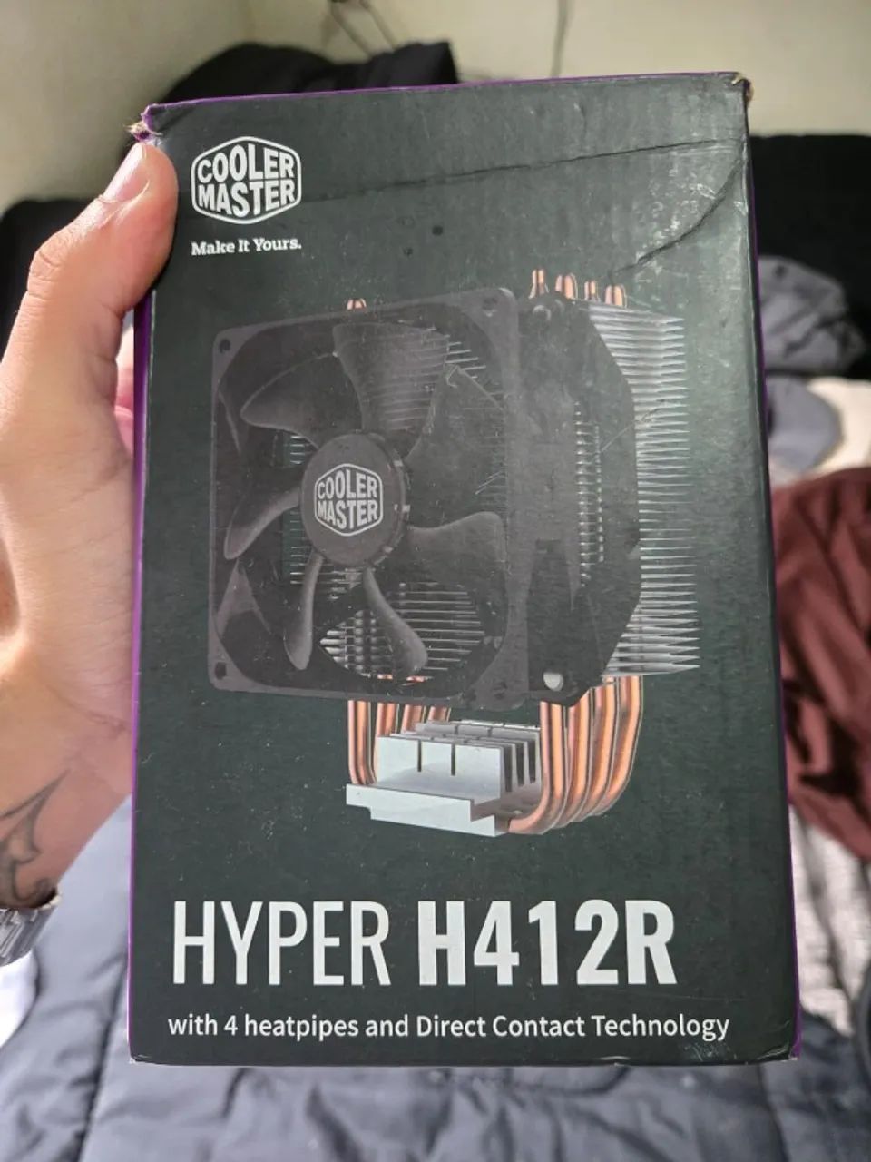 Título: Air Cooler Cooler Master Hyper H412R | Com caixa