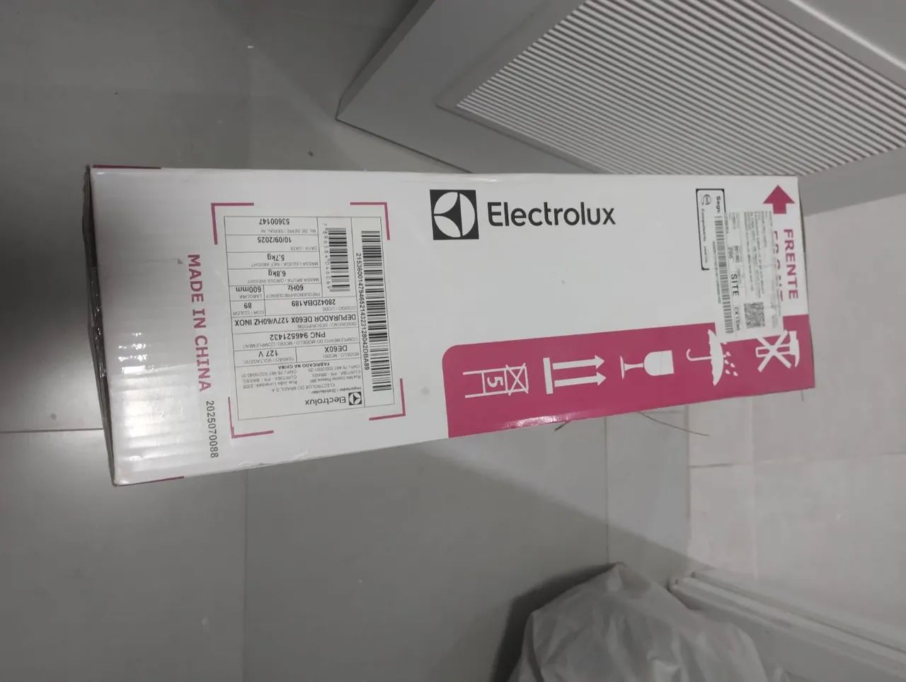 Exaustor Eletrolux novo na caixa  - Foto 4