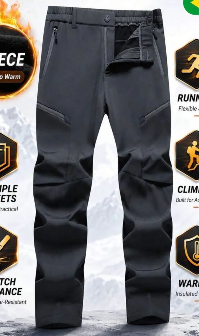 JAQUETA + CALÇA NEVE MASCULINA - Foto 2