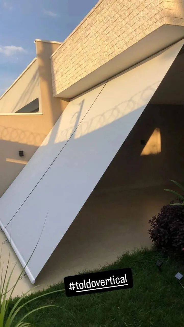 Toldos vertical sob medida em Goiânia 