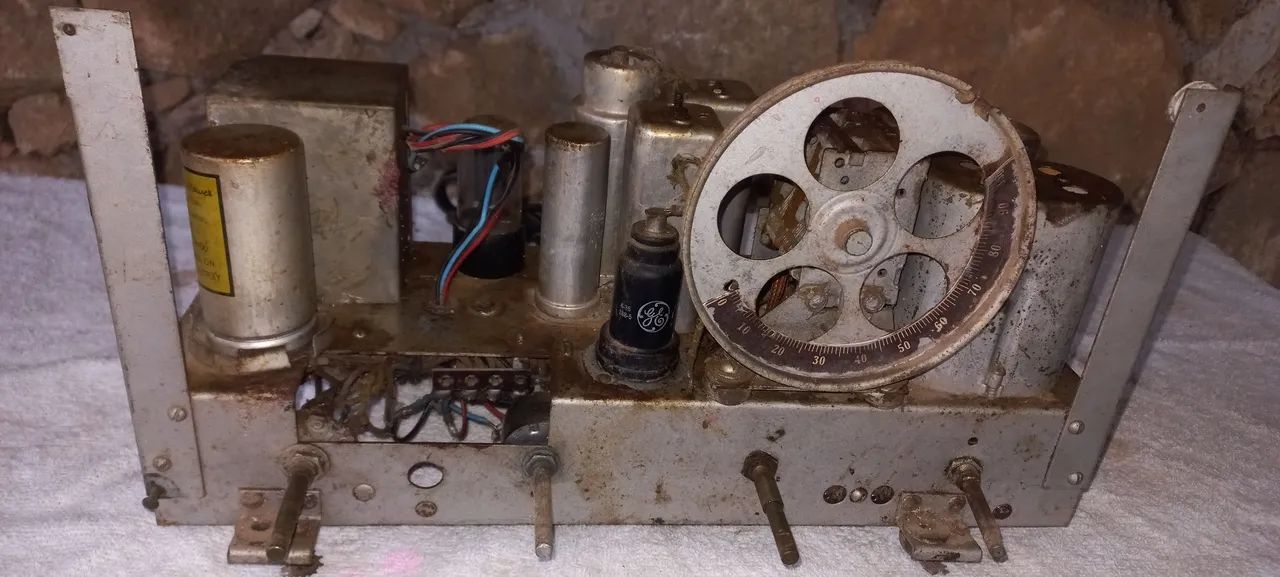 Chassis de radio valvulado philips