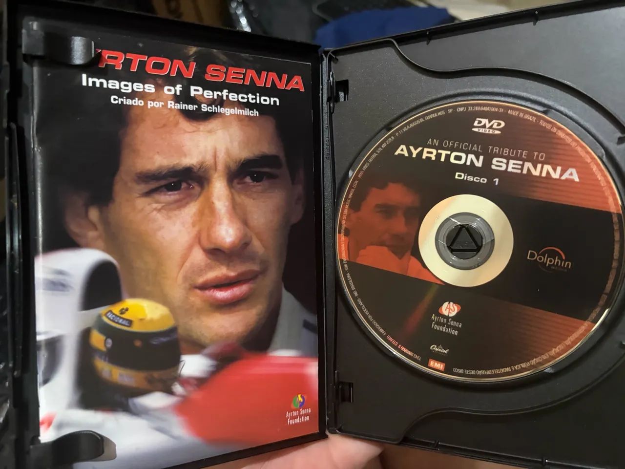 DVD Duplo - TRIBUTO AO SENNA - Foto 2
